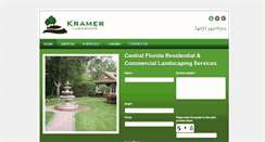 Desktop Screenshot of kramerlandscape.net