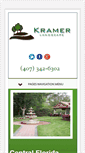 Mobile Screenshot of kramerlandscape.net